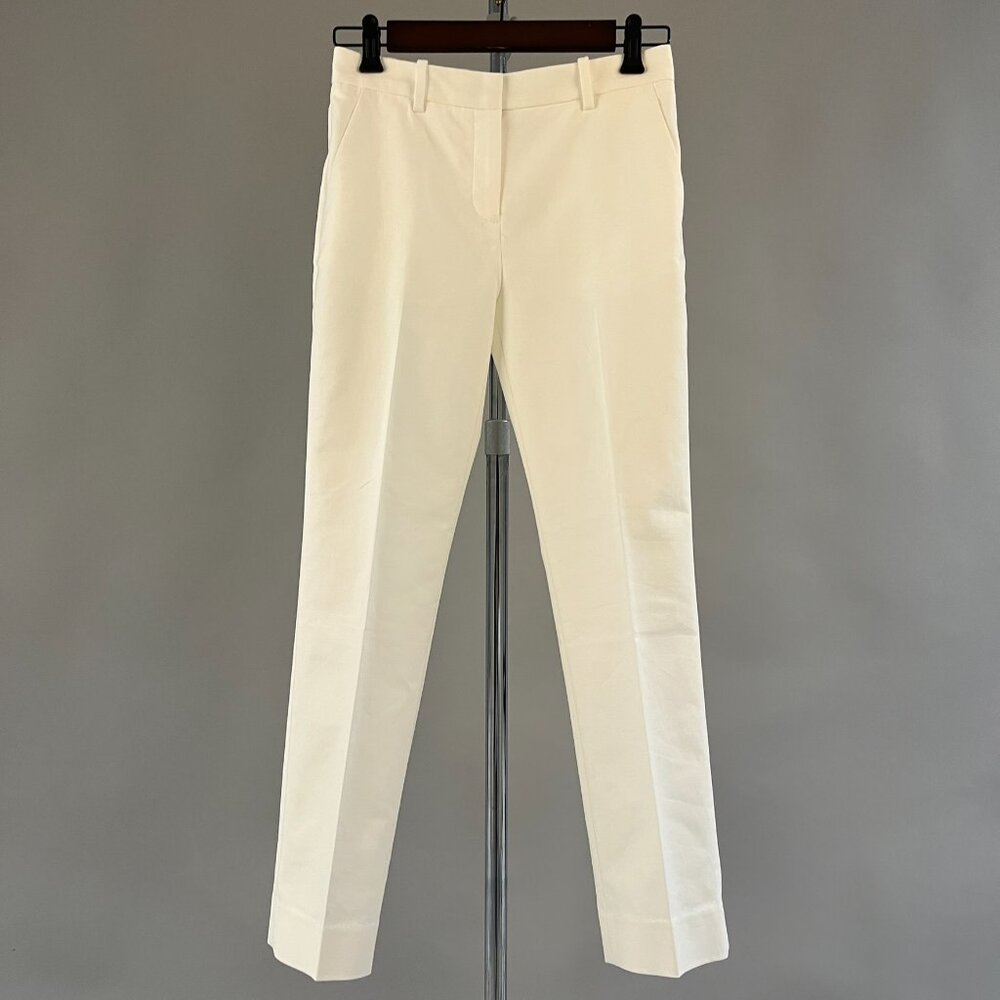 Gap Women's Tailored Crop Pants In White Size 00R